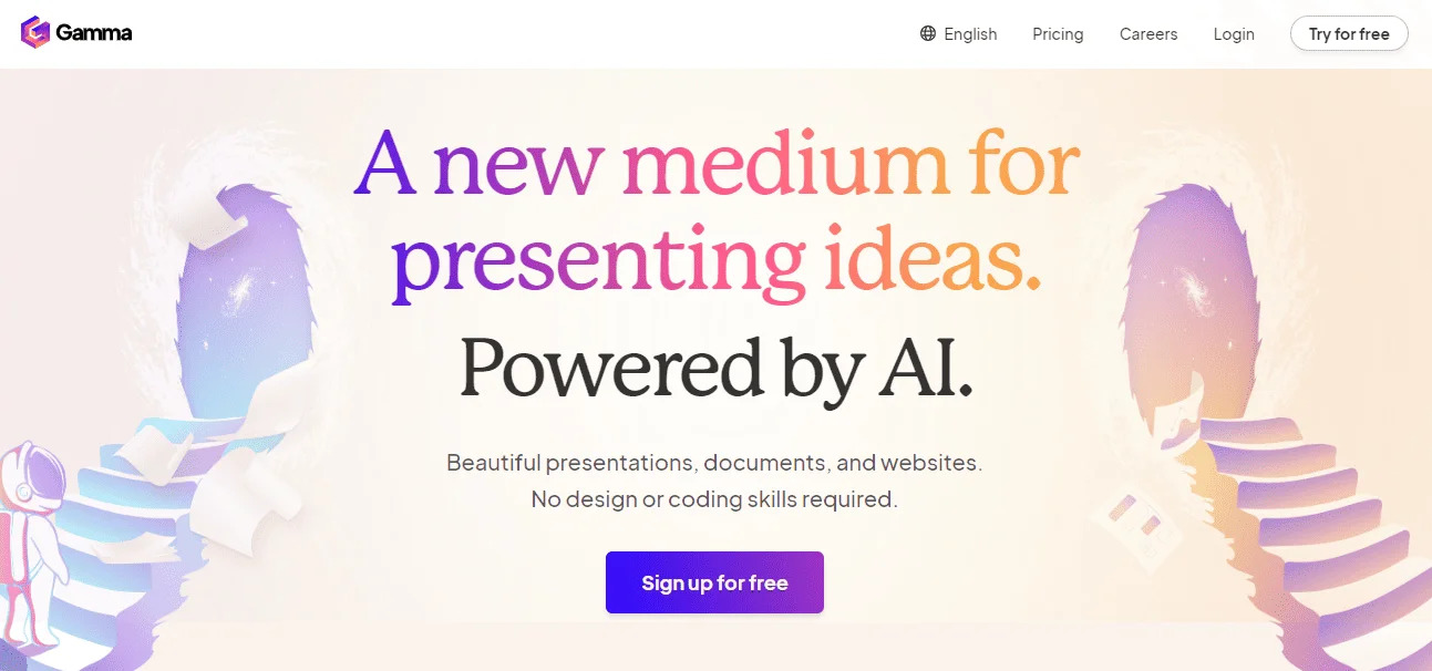 Gamma:Presentations-Made-Easy